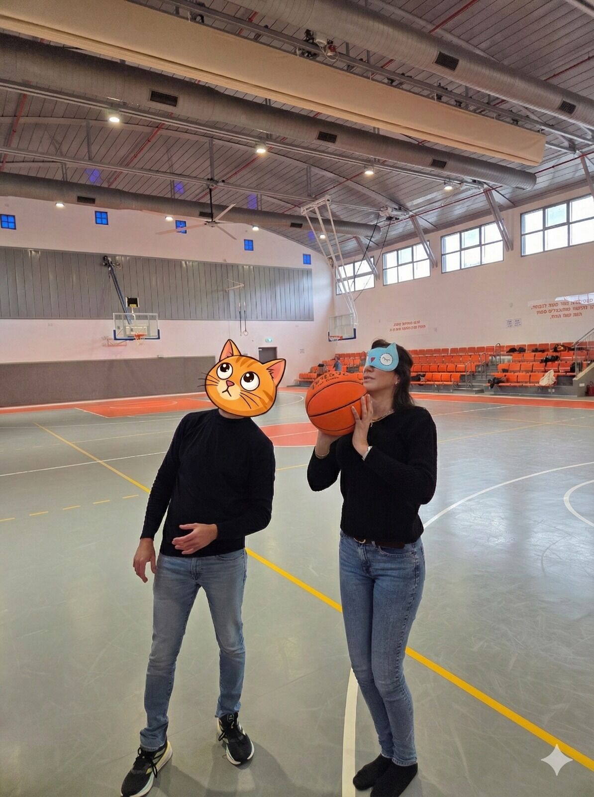 תרגיל כיסוי עיניים בזוגות